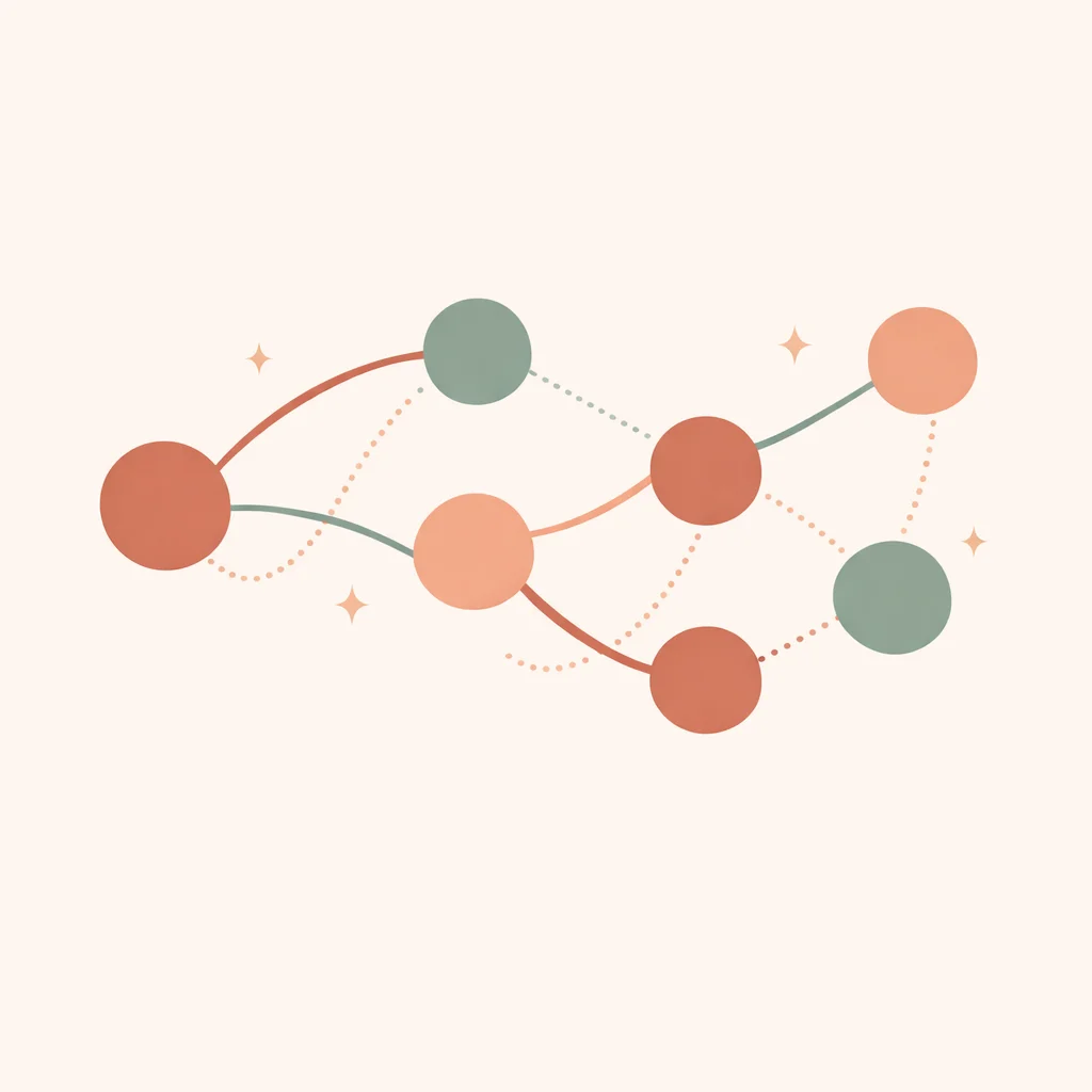 Réseau de connexions familiales